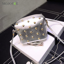 Mini Rivet Women Bags Vintage Women Messenger Bags Shoulder Wpmen Leather Handbag Crossbody Bag PU Clutch Bolsa Feminina ELY