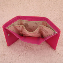 Mini Women Purse Lovely Cats Print Bifold Leather Wallet Card Holder Purse Zipper Multiple Cards Holder Embossed PU Holder ELY