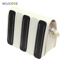 Mix-Color Stripe Pattern Women Bag Vertical Shoulder Crossbody Women Messenger Bags Tote Women Leather Handbags Bolsas Femininas ELY