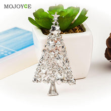 Multi-Colored Crystal Christmas Tree Brooch Pin Christmas Gift Crystals Brooch Pin Jewelry ELY