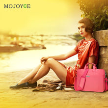 Multi-function Notebook Bag Handbag Laptop Briefcase Canvas Business Briefcase Shoulder Bag Computer Carrying Case Messenger Bag ELY