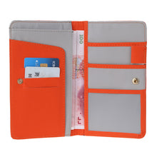 Multifunction Card Holder PU Passport Bank Credit ID Card Bag Case Wallet Bank Cards Holder Business Card Bag Large Capacity ELY