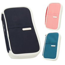 Multifunctional Oxford Wallet Ticket Check PassPort Case Organizer Passport ID Card Holder Ticket Credit Card Clutch Bag ELY