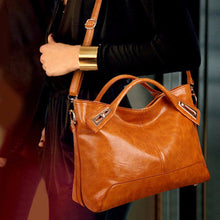 Brand Women Leather Handbags Women Messenger Bags Medium Size Handbag Travel Shopping Tote Handbag ELY