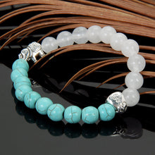 Natural Stone Bead Bracelets Women Men Lava Bracelet Jewelry 1STL ELY