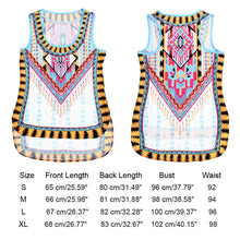 Women Vest Sleeveless Tops Casual Printing Tank Top Womens Clothing Chiffon Shirt S M L XL ELY