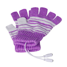 5V USB Powered Heating Heated Hand Warmer Gloves Washable Men Women Gloves ELY