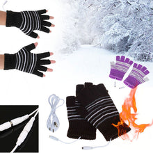 5V USB Powered Heating Heated Hand Warmer Gloves Washable Men Women Gloves ELY