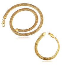 Austrian Crystal jewelry sets collar snake chain necklace+bracelet floating charms SMTPS4 7 ELY