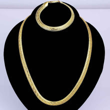 Austrian Crystal jewelry sets collar snake chain necklace+bracelet floating charms SMTPS4 7 ELY