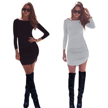 Bodycon Long Sleeve Women Dress Sexy Ladies Party Mini Dress Scarf Vestido de Renda ELY
