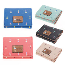 Cartoon Girl Wallet Short Purse Cartoon Purses Lovely Women Wallets 1STL ELY