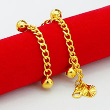 24K GP Gold Plated Mens Jewelry Bracelet Yellow Gold Golden Bracelet Bangle YHDH 31 ELY