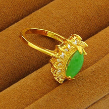 24K GP Gold Plated Mens&Women Jewelry Ring Yellow Gold Golden Finger Ring YHDR 21 ELY