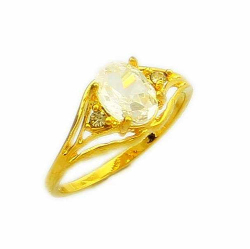 24K GP Gold Plated Mens&Women Jewelry Ring Yellow Gold Golden Finger Ring YHDR 29 ELY