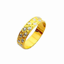24K GP Gold Plated Mens&Women Jewelry Ring Yellow Gold Golden Finger Ring YHDR 3 ELY