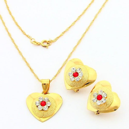 24k Gold Plated Mens Jewelry Sets Yellow Gold Golden Necklace Bracelet YHDS 6 ELY