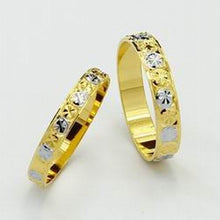 24k Gold Plated Mens Jewelry Sets Yellow Gold Golden Ring Rings YHDS 21 ELY