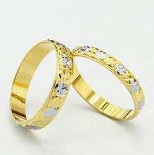 24k Gold Plated Mens Jewelry Sets Yellow Gold Golden Ring Rings YHDS 21 ELY