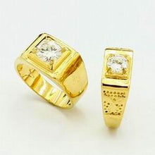 24k Gold Plated Mens Jewelry Sets Yellow Gold Golden Ring Rings YHDS 22 ELY