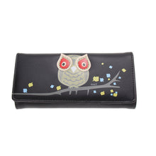 Owl Wallet PU Leather Purse Holder Long Cartoon Purses Lovely Women Wallets 1STL ELY