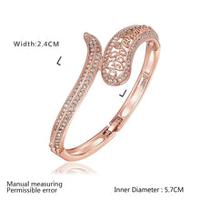 jewelry 18K GP cuff Drop buckle women bracelet bangle pulseiras femininasSMTPZ 64 ELY