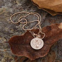 Gift Guardian Angel Letters Round Pandent Necklace Chain Necklaces Jewelry ELY