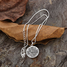 Gift Guardian Angel Letters Round Pandent Necklace Chain Necklaces Jewelry ELY