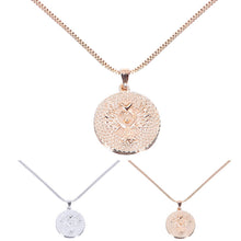 Gift Guardian Angel Letters Round Pandent Necklace Chain Necklaces Jewelry ELY