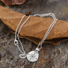Gift Those who wander are not necessarily Lost Compass Design Necklace Chain Necklaces Jewelry ELY
