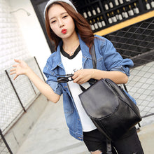 Leather Women Backpack Casual Women Shoulder Bags Small Big Design Travel Bags Mochila Brand Women School Bags1STL ELY