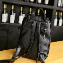 Leather Women Backpack Casual Women Shoulder Bags Small Big Design Travel Bags Mochila Brand Women School Bags1STL ELY