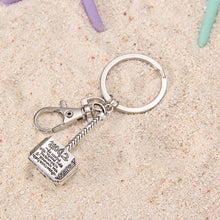 Marvel The Avengers Thor Thor's Hammer Mjolnir Pewter Metal Key Chain 1STL ELY