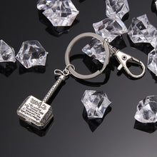 Marvel The Avengers Thor Thor's Hammer Mjolnir Pewter Metal Key Chain 1STL ELY