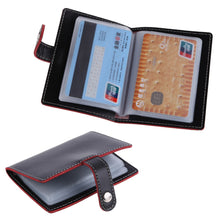 PU Leather Card Holder Business Case Wallet Credit Card Holder Purse Credit Card Wallet for 20 Cards 6 Colors 1STL ELY