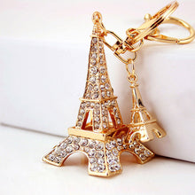 Paris Eiffel Tower Keychains Car Key Chain Ring Keyring Gift Metal Key Ring Pendant 1STL ELY