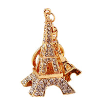 Paris Eiffel Tower Keychains Car Key Chain Ring Keyring Gift Metal Key Ring Pendant 1STL ELY