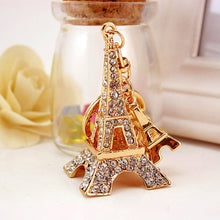 Paris Eiffel Tower Keychains Car Key Chain Ring Keyring Gift Metal Key Ring Pendant 1STL ELY
