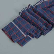 Sexy Men's Long Johns Pants Printing Blue plaid Thermal Bottom Cotton Warm Leggings Underwear Free S hipping1STL ELY