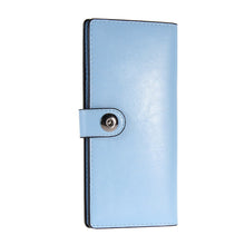 Sweet Ladies Soft PU Long Purse Wallet 12 Card Slots Holder Snap Button Hasp Long Purses Po Slot 1STL ELY