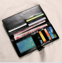 Sweet Ladies Soft PU Long Purse Wallet 12 Card Slots Holder Snap Button Hasp Long Purses Po Slot 1STL ELY