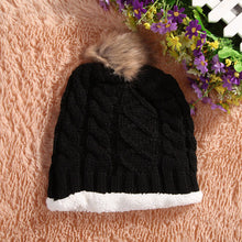 Warm Hat Hairball Cashmere Top Selling Women Woolen Knit Caps ELY