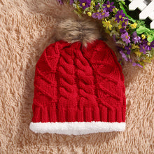 Warm Hat Hairball Cashmere Top Selling Women Woolen Knit Caps ELY