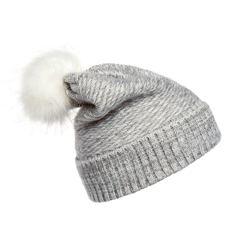 Warm Women Men Knit Ski Crochet Cap Beanie Cotten Blended Hip-Hop Hat Ski Skull Cap Gorras ELY