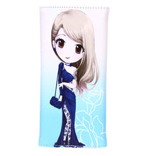 Women Girl PU Leather Wallet Lady Long Card Holder Pure Lovely Cartoon Wallets 1STL ELY