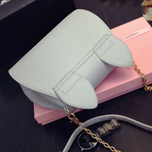 Women Shoulder Bag Decor Ladies Message Black White Crossbody Bag Cat Shape 3 Colors ELY