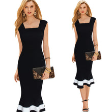 Women Dress Office Dress OL Pencil Dress Work Party Slim Bodycon Pencil Dresses Vestidos Femininos 1STL ELY