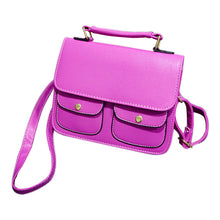 Womens PU Leather Crossbody Satchel Shoulder Messenger Bag Handbag Trendy Bags 1STL ELY