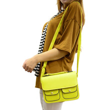Womens PU Leather Crossbody Satchel Shoulder Messenger Bag Handbag Trendy Bags 1STL ELY