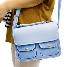 Womens PU Leather Crossbody Satchel Shoulder Messenger Bag Handbag Trendy Bags 1STL ELY